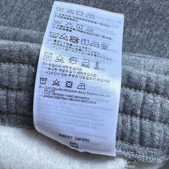 Nike 3 BRAND Kids' Vertical Logo Joggers In White/Carbon Light Grey Size XL NWOT - Picture 10 of 10